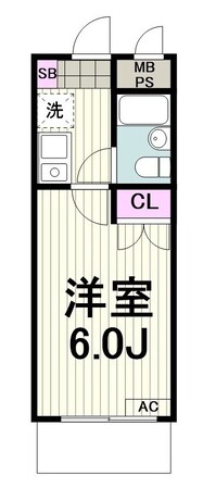 レクセル日吉の物件間取画像